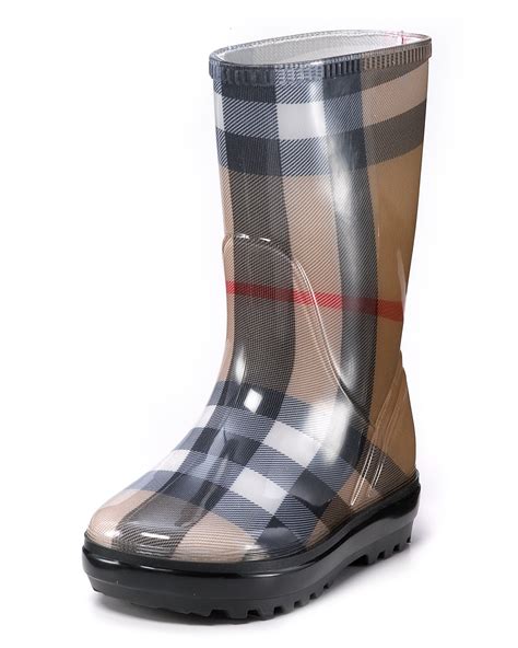 burberry kid rain boot|burberry check rain boots sale.